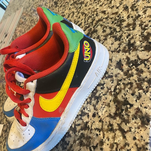 Nike Air Force 1 UNO Multicolor Sneakers - Picture 1 of 5
